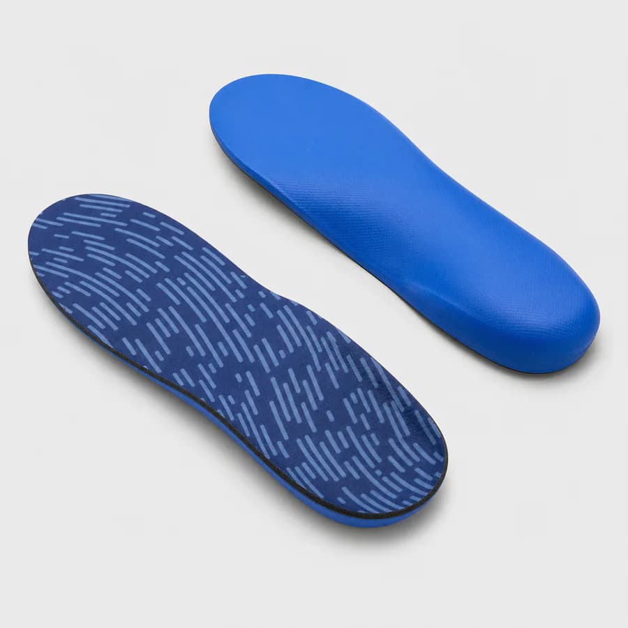 PowerStep Pinnacle Low, illustrative product view showing top and underside